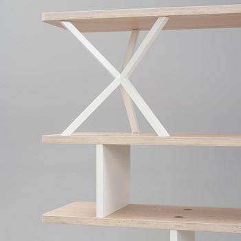 Per Söderberg, bokhylla, specialbeställd "NEB Shelving System", No Early Birds.