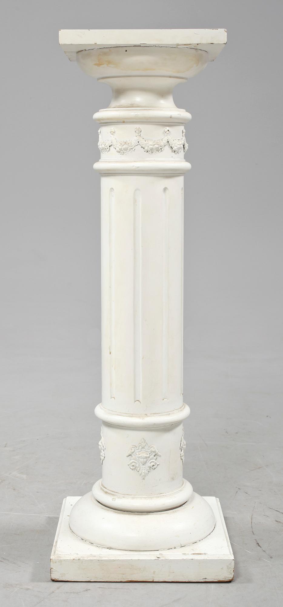 PIEDESTAL, gustaviansk stil, 1900-tal.