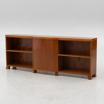A bookcase with cabinet, Swedish Modern, 1930's/40's.