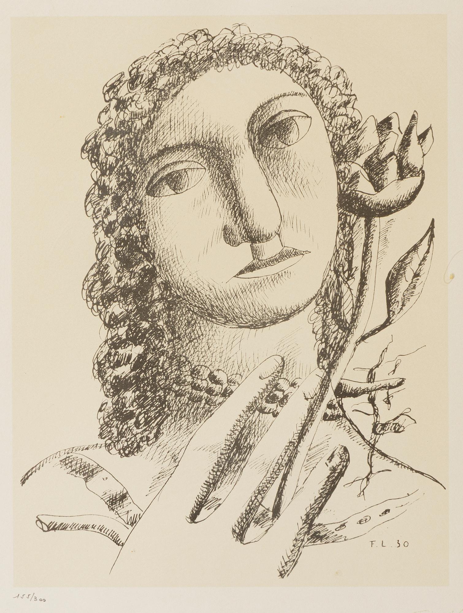 Fernand Léger, efter, Porträtt.