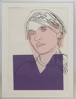 Andy Warhol, färgserigrafi 1978.