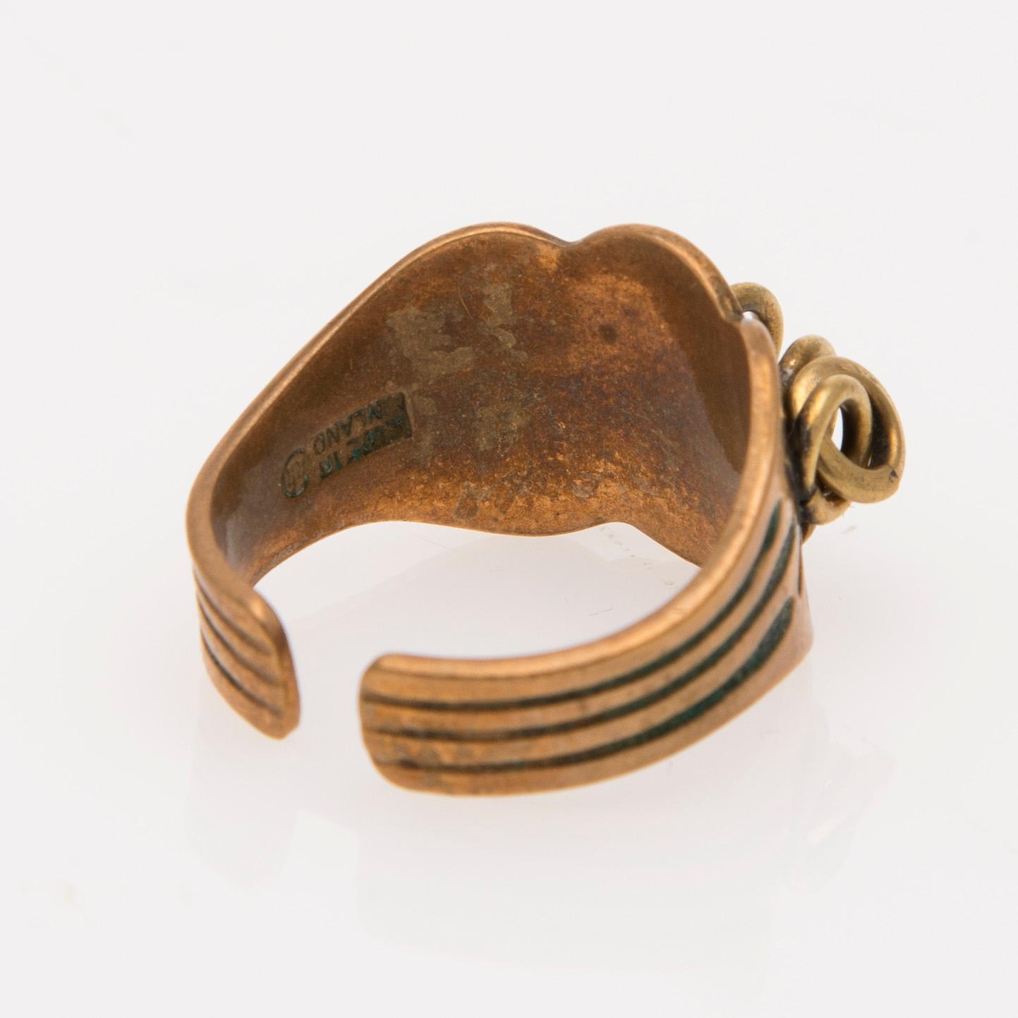 HÄNGE och RING, brons, Kalevala Koru.