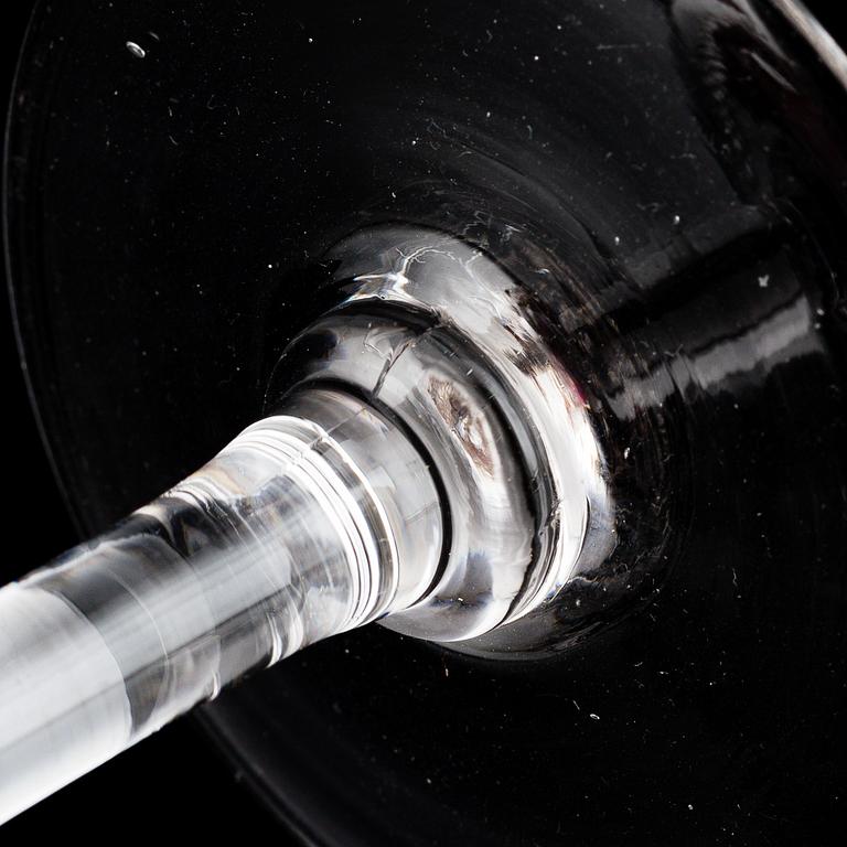 A 159 pcs 'Juno' glass service from Kosta.