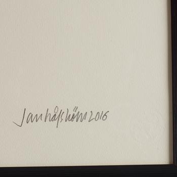 Jan Håfström, etching, signed and dated 2016, numbered e.a.