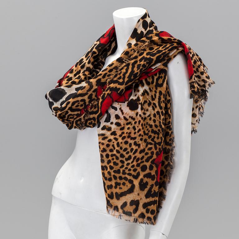 A shawl by Yves Saint Laurent.