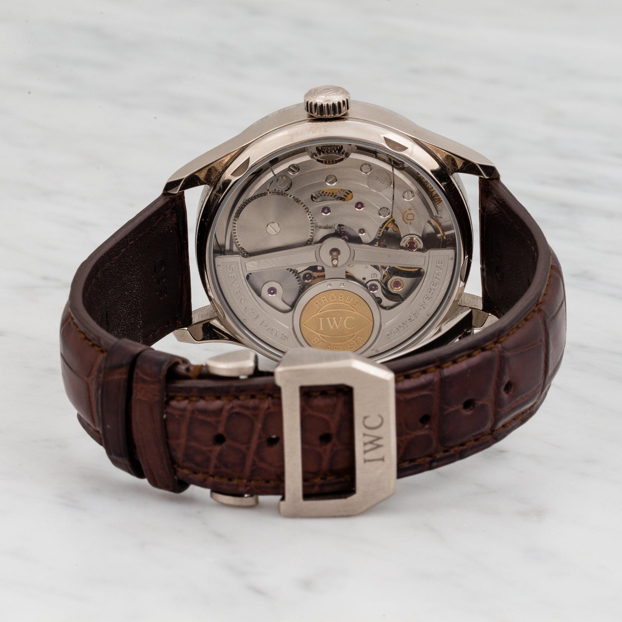 IWC, Schaffhausen, Portugieser, Perpetual Calendar, wristwatch, 42 mm,