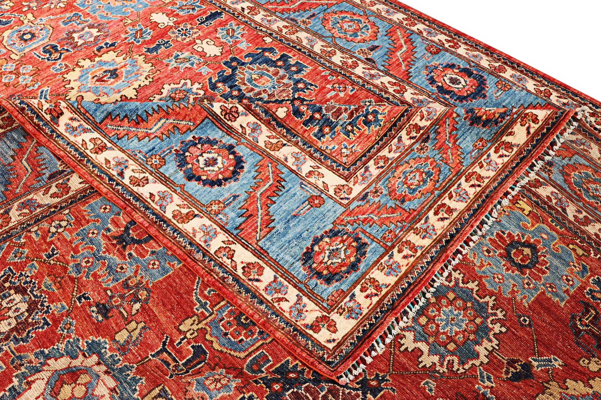 Matta, Ziegler design, ca. 350 x 247 cm.