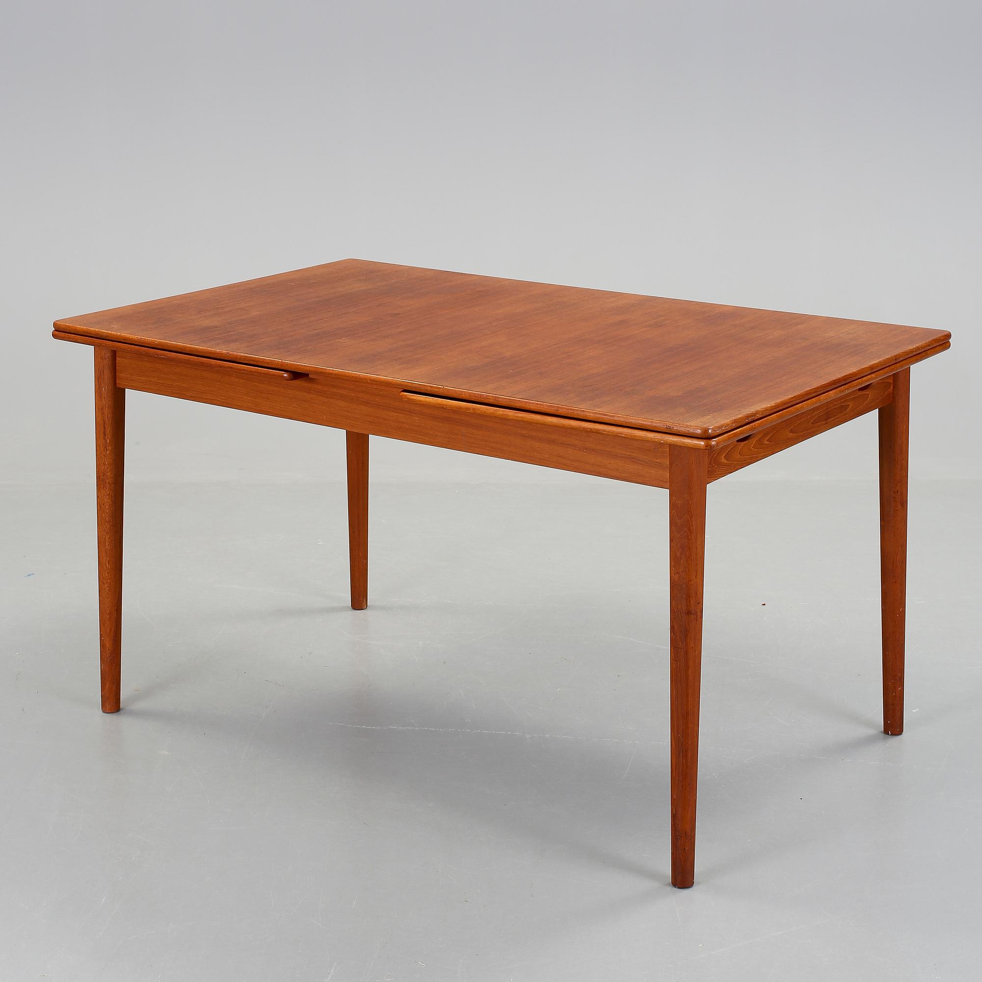MATBORD, teak, "Bjärni", Nils Jonsson, Troeds, Bjärnum, 1950/60-tal.