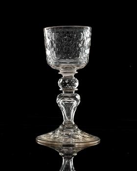A German Baroque goblet, late 17th Century.