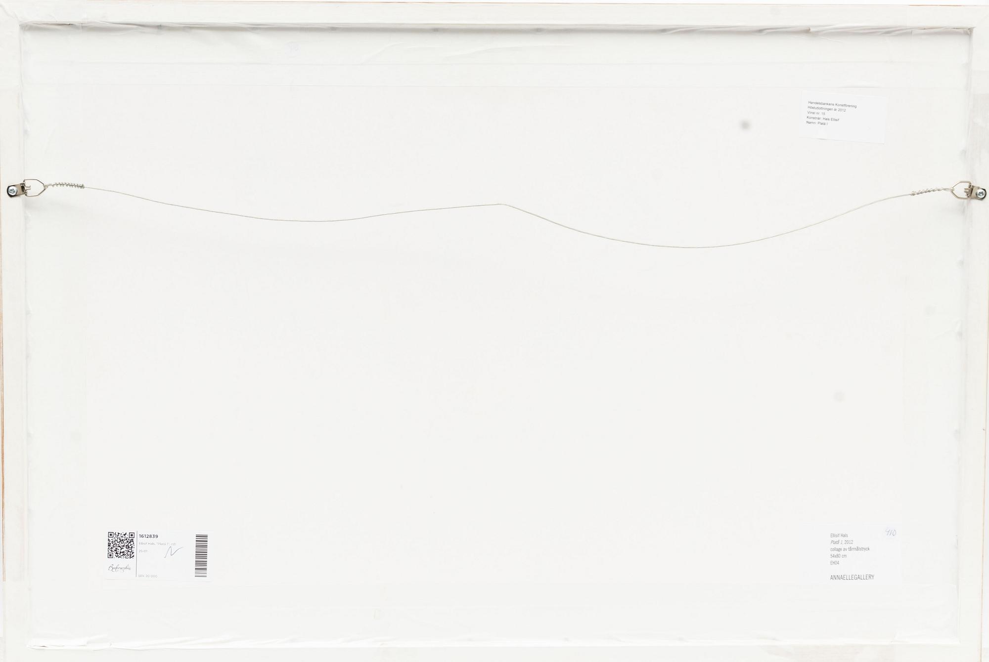 Ellisif Hals, "Platå 1", 2012.