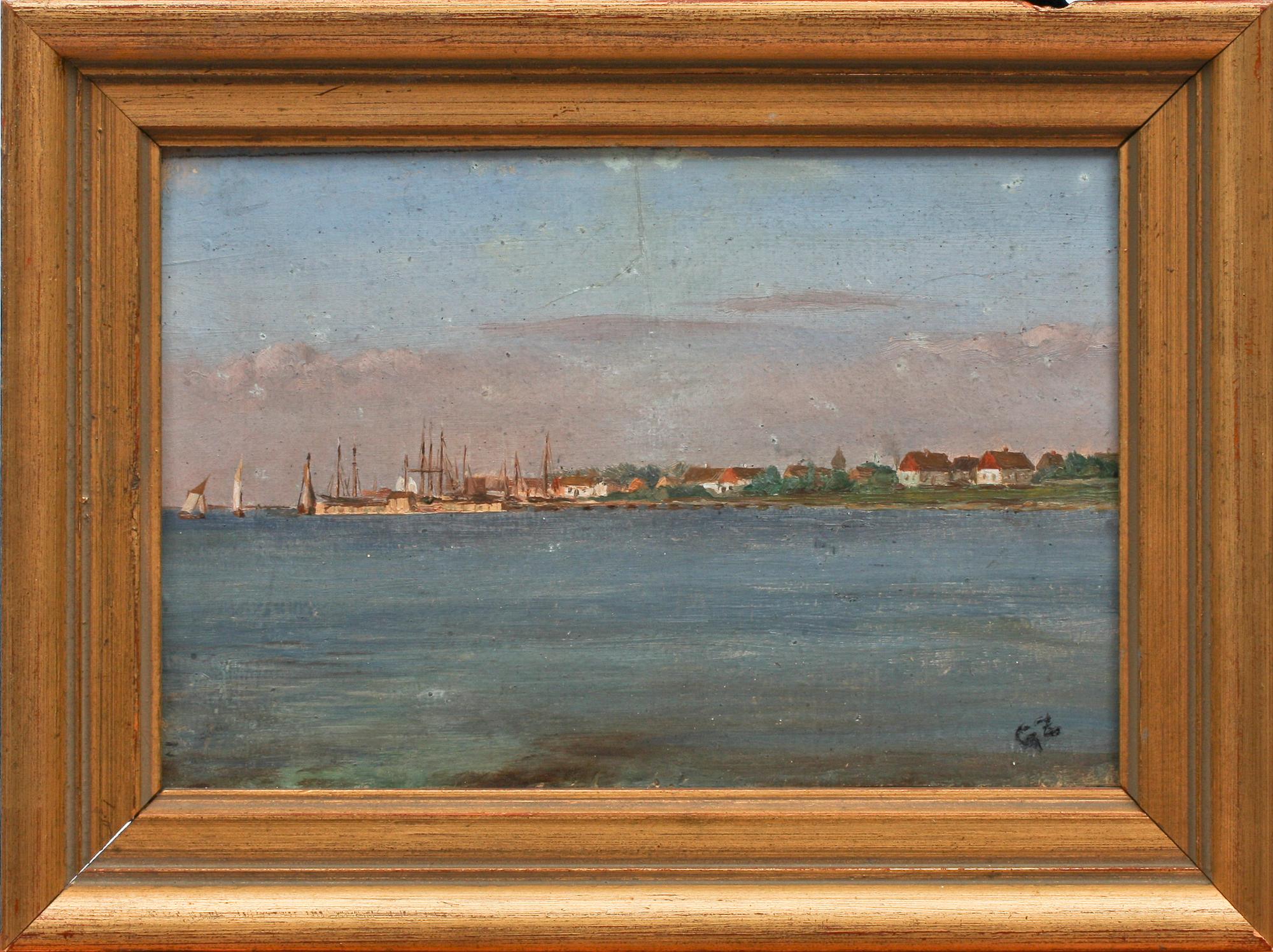 GOTTFRID ZIELFELDT, oljor på pannå, ett par, sign.