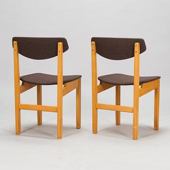 Lasse Ollinkari, six 1960s "Ervi chairs" for Artek. .