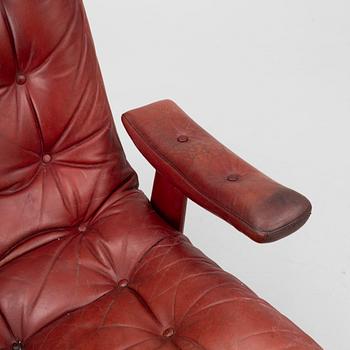 Armchair, "Dolphin", Göte Möbler, Gnosjö, second half of the 20th century.