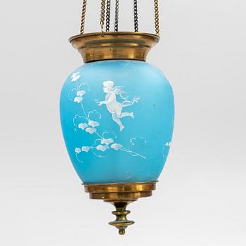 A ceiling light, early 20th Century.