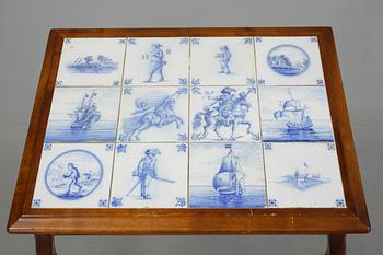 TEBORD, chippendale-stil, omkr 1900-talets mitt.