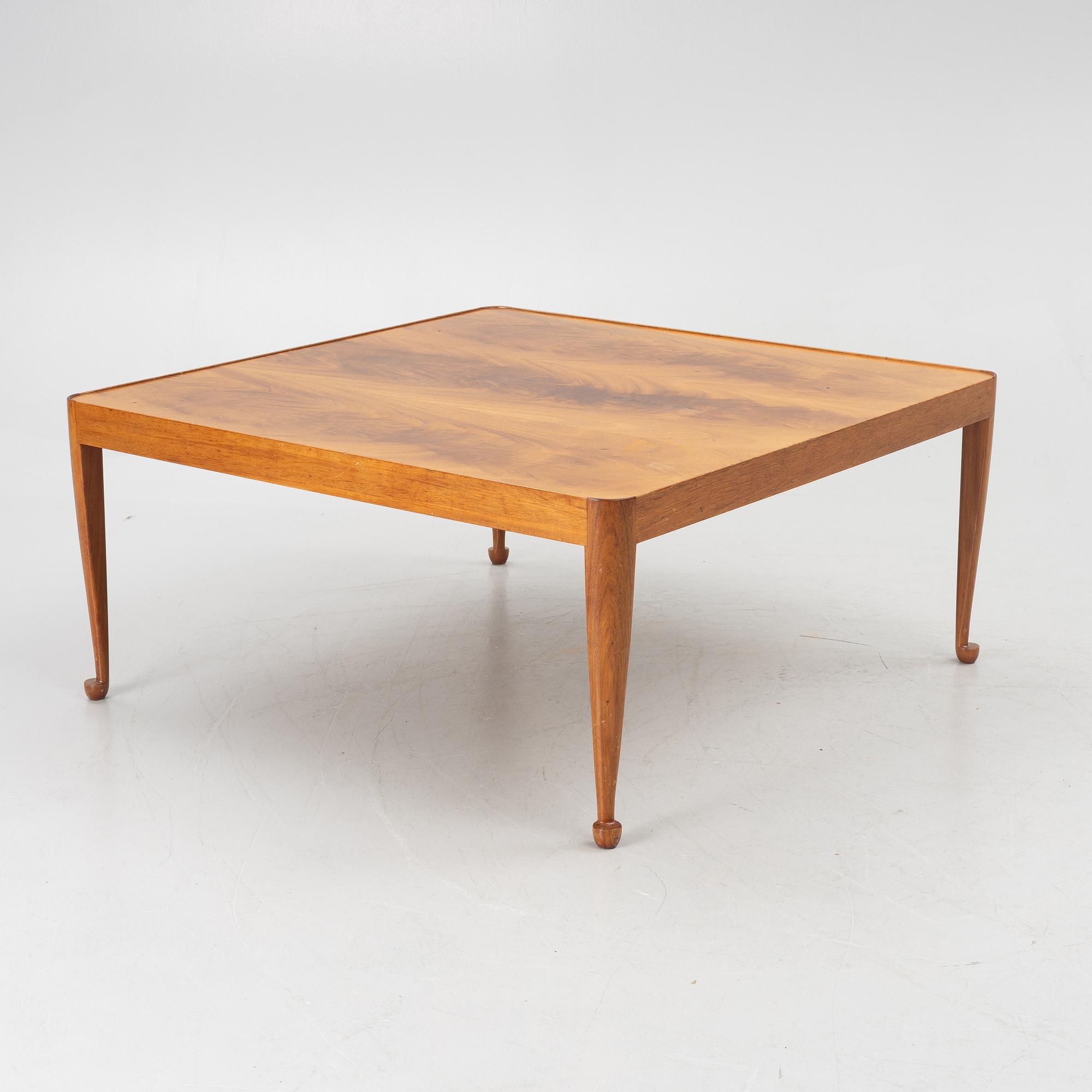 Josef Frank, a 'Diplomat' coffee table, model 2073, Svenskt Tenn, after 1985.