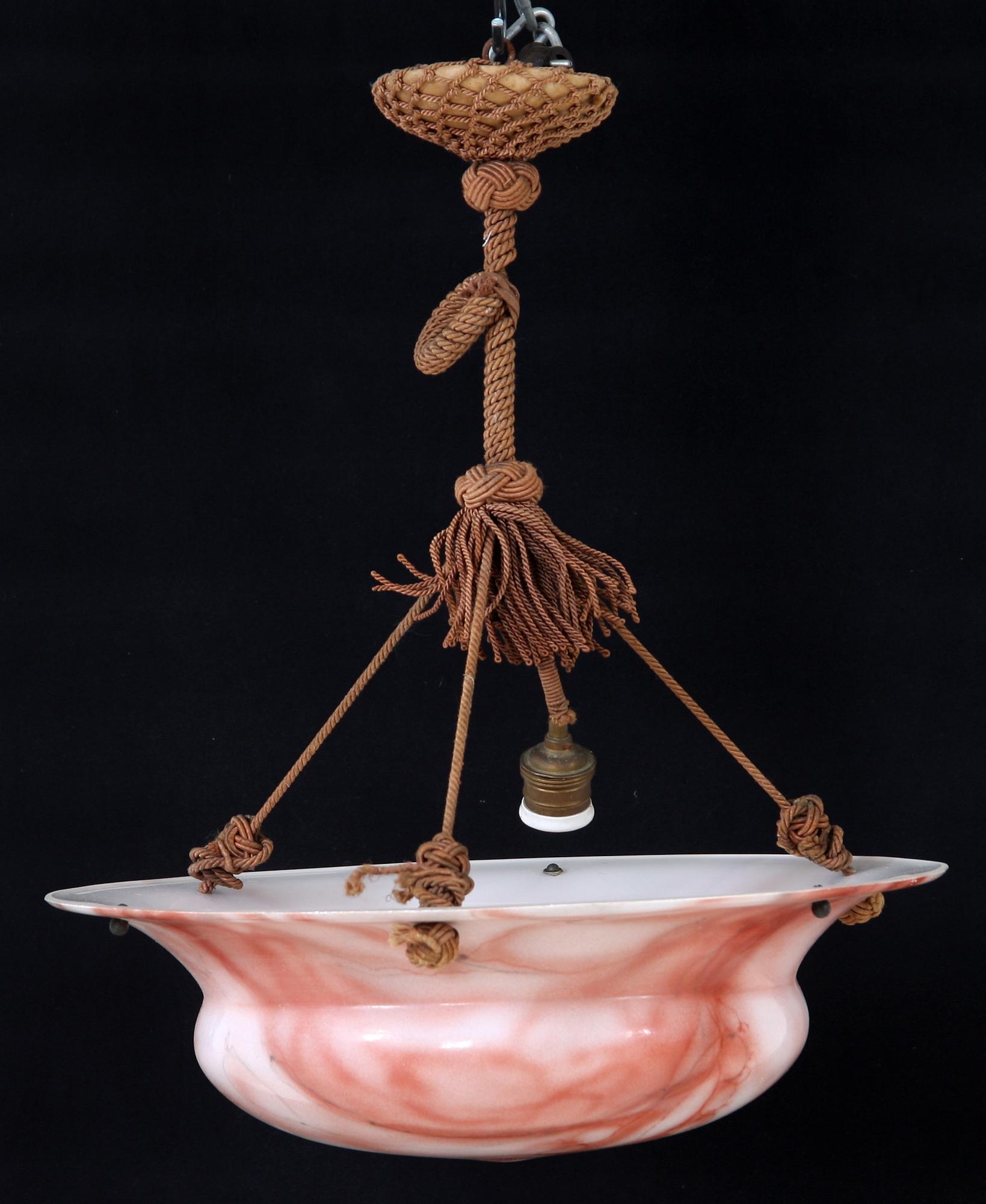 TAKAMPEL, glas, 1900-tal. H 54.