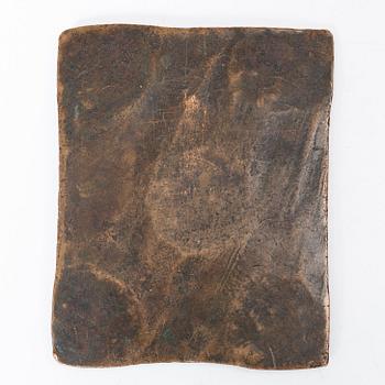 Fredrik I, plåtmynt, 1 daler silvermynt, Avesta 1729.