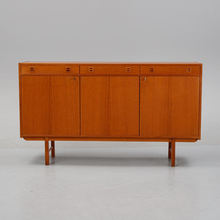A teak veneered sideboard, Sweden, 1950's/1960's.