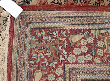 SEMI-ANTIQUE KASHAN so called Dabir.