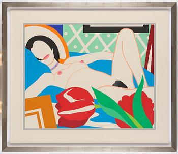 Tom Wesselmann, "Monica with Tulips".