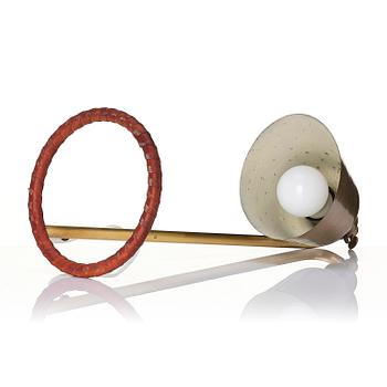 Hans Bergström, bordslampa, modell "711", ateljé Lyktan, Åhus, 1940-tal.