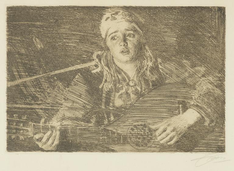 Anders Zorn, "Ols Maria".