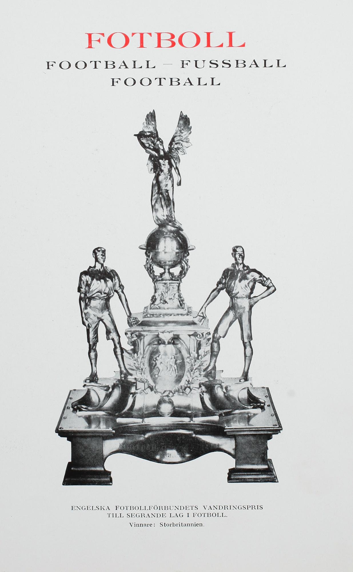 BOK, "Olympiaden i bild och ord", Stockholm, 1912.