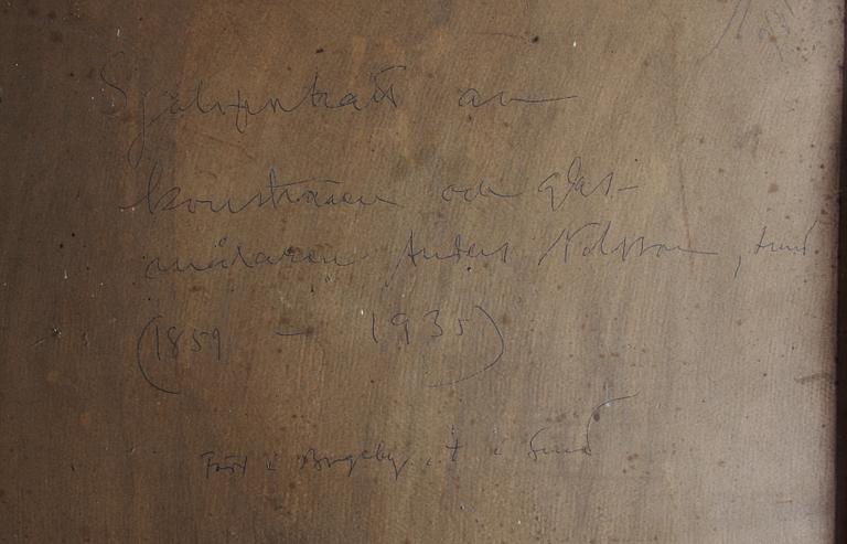 NILSSON, ANDERS. Kolteckning, sign o dat 1902.