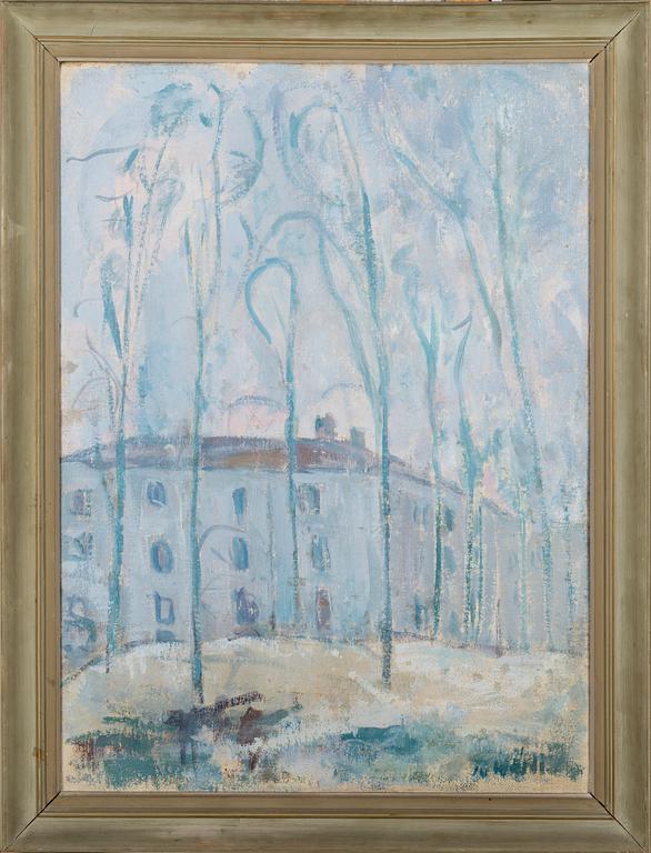 RAFAEL WARDI, NÄKYMÄ LAUTTASAARESTA.