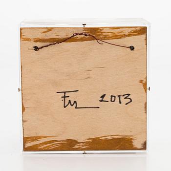 Francesca Mascitti-Lindh, Installation 'Camera Obscura'. Signed FML 2013.