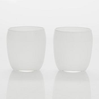 Maire Gullichsen, a set of six jug and drinking glasses, for Iittala.