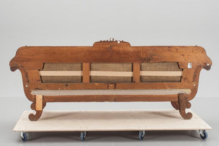 SOFFA, senempire, 1800-talets mitt/andra hälft.