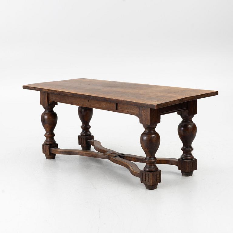 Library table, Baroque style, 19th century,