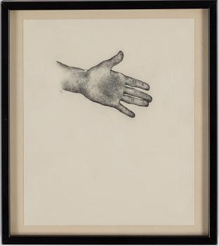 BARBRO BÄCKSTRÖM, pencil on paper, signed BB and dated -75.