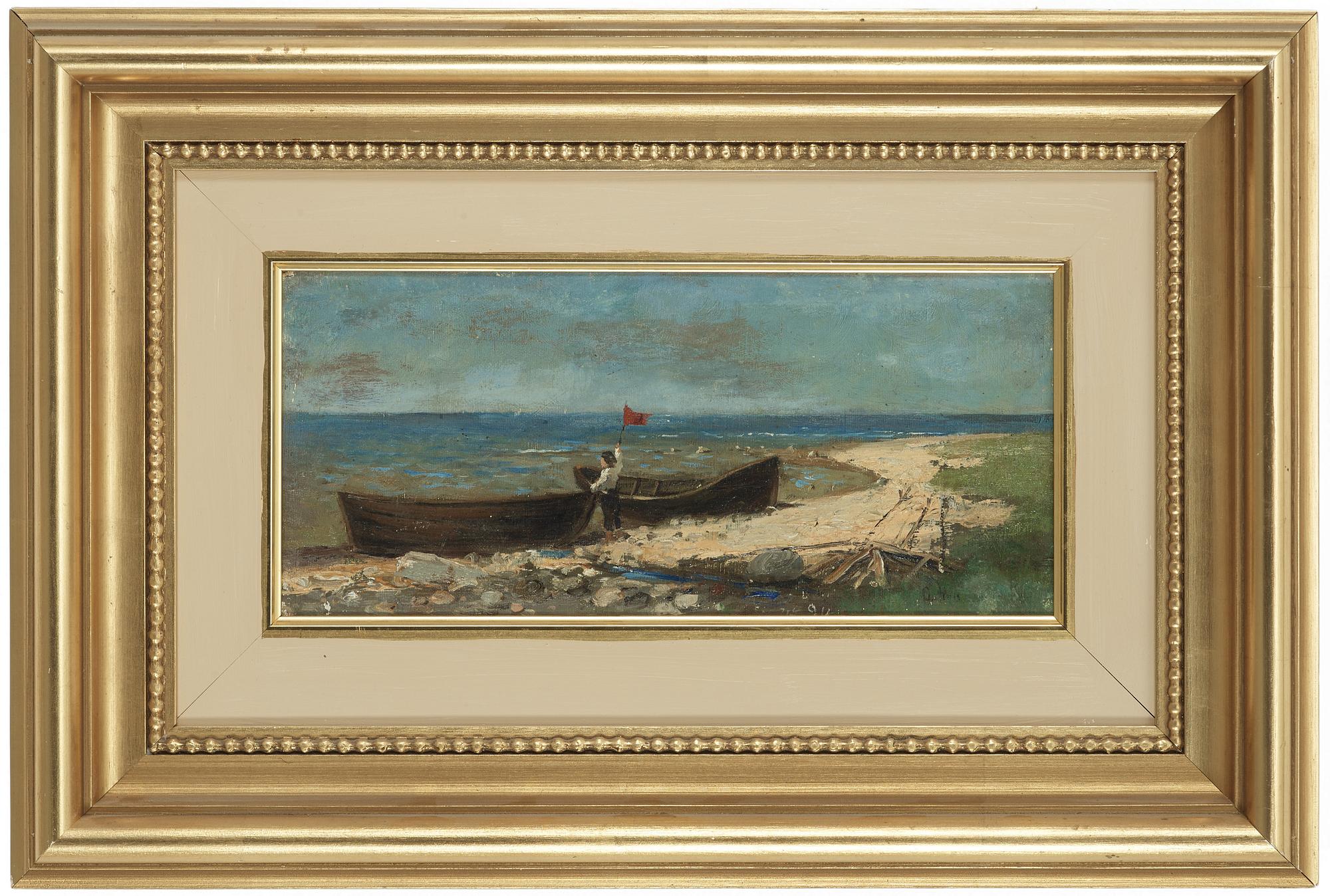 OLOF HERMELIN, oil on relined canvas, signed O. H-n. and O. Hermelin on the stretcher.