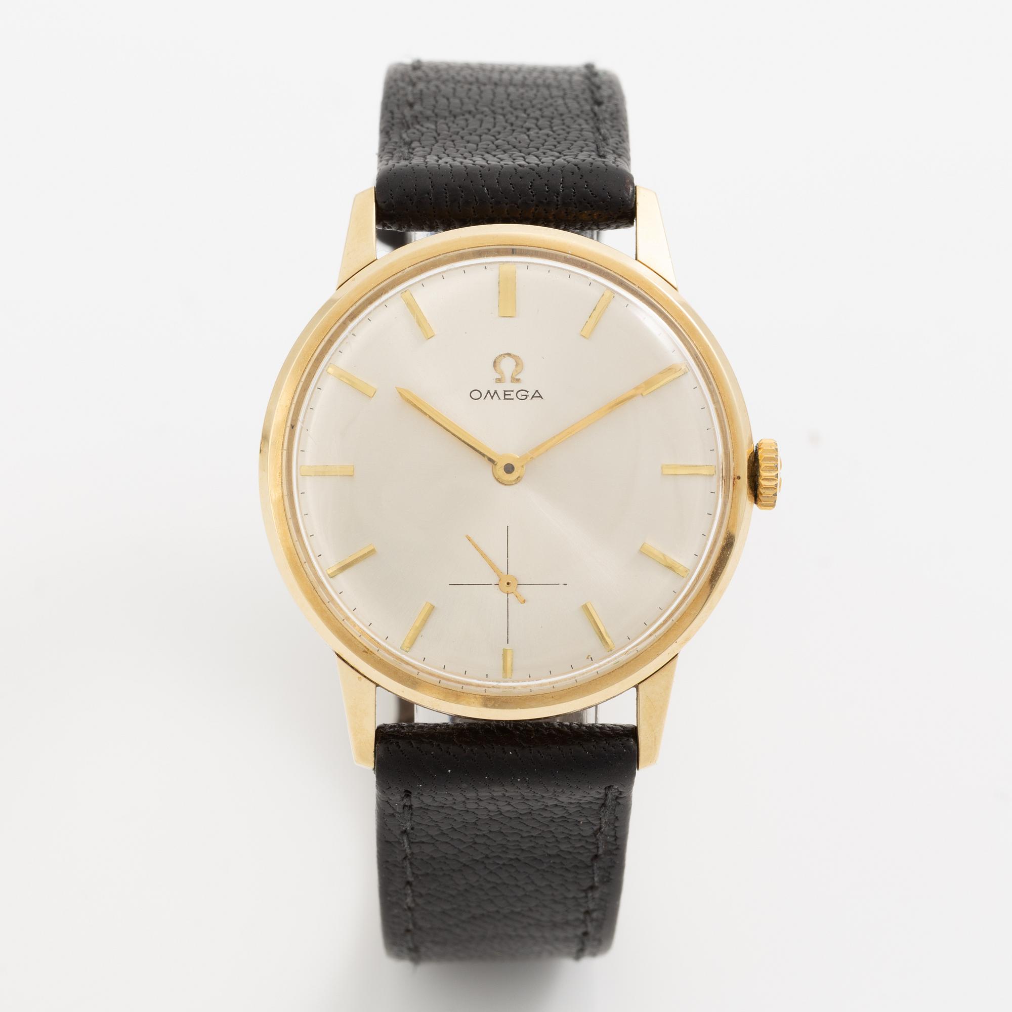Omega, wristwatch, 34 mm.