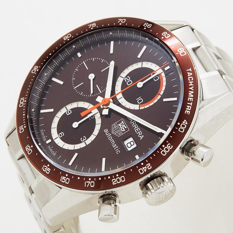 Tag Heuer, Carrera, chronograph, wristwatch, 41 mm.