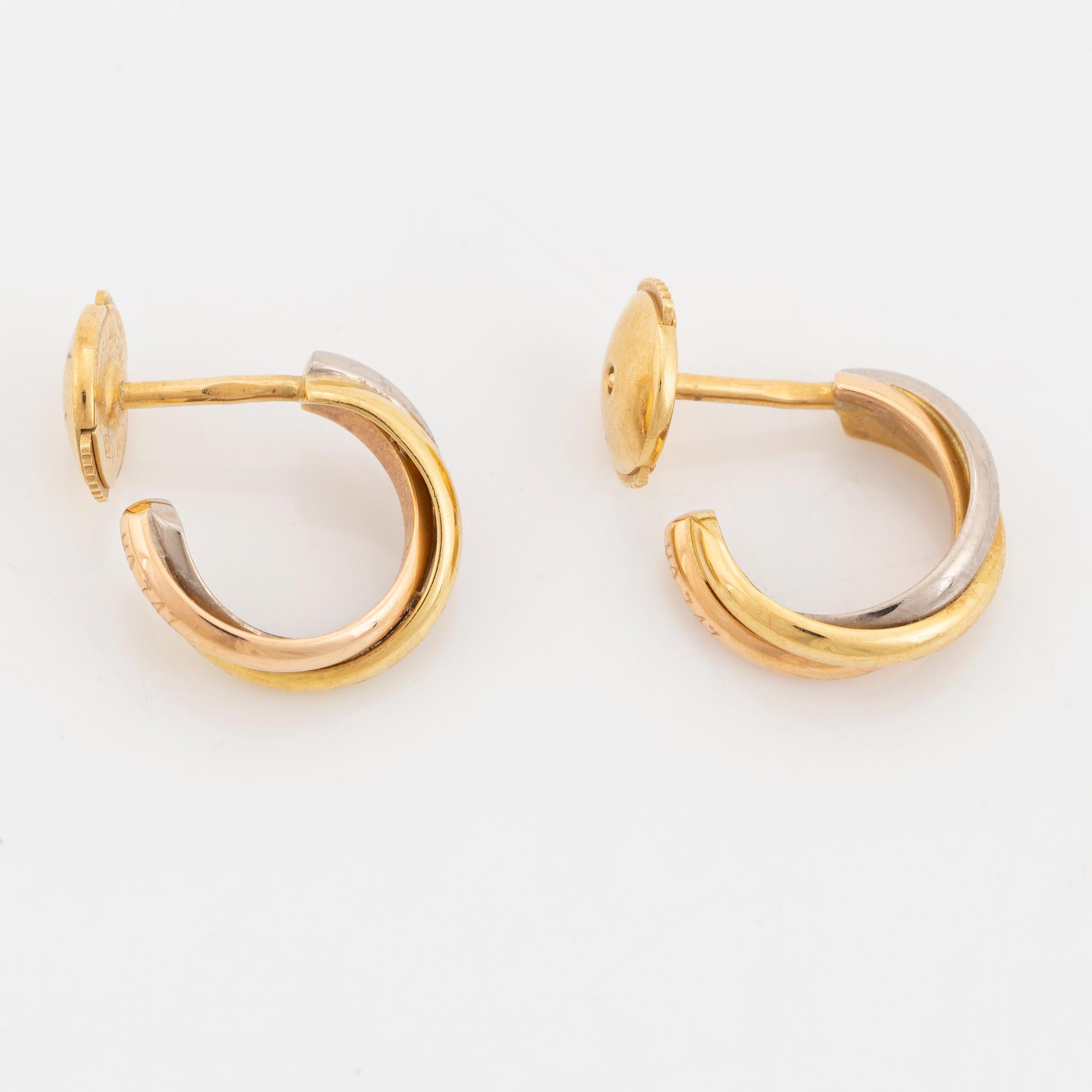 Cartier, örhängen, "Trinity".