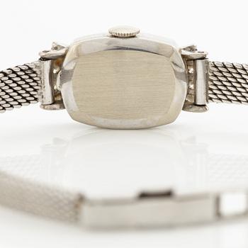 IWC, wristwatch, 18K white gold, 14 mm.