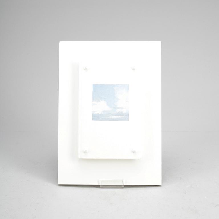 MARTIN WICKSTRÖM, olja på trä, sign o dat 2/29-96 a tergo.