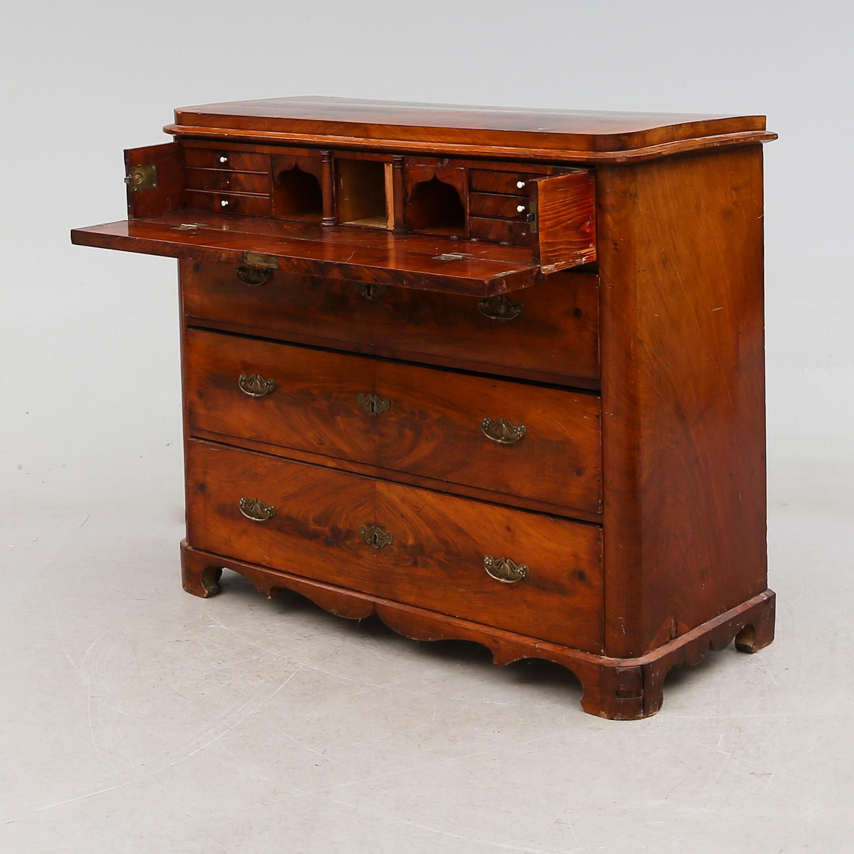 SKRIVBYRÅ, 1800-talets mitt.