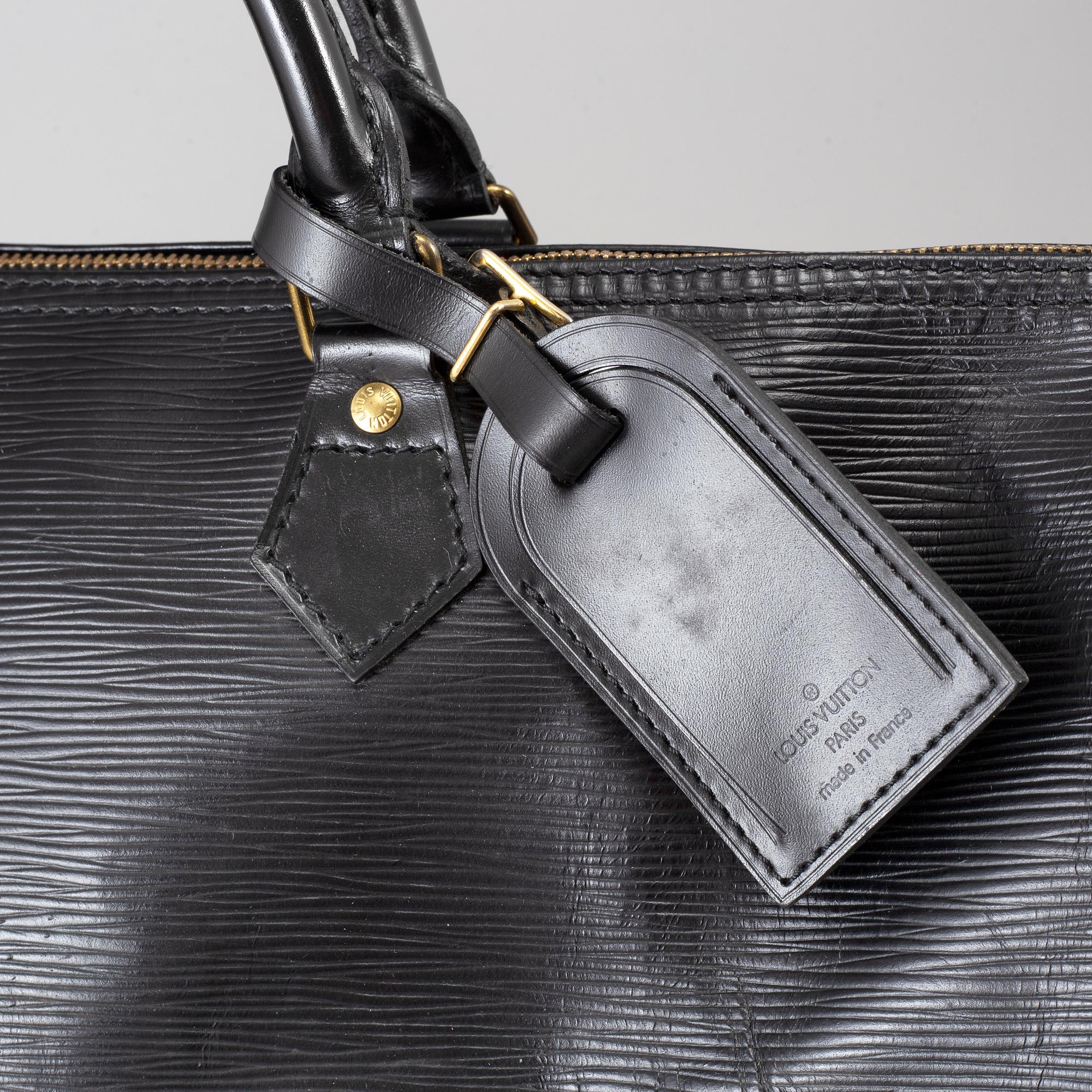 LOUIS VUITTON, 'Speedy 40 Epi'.