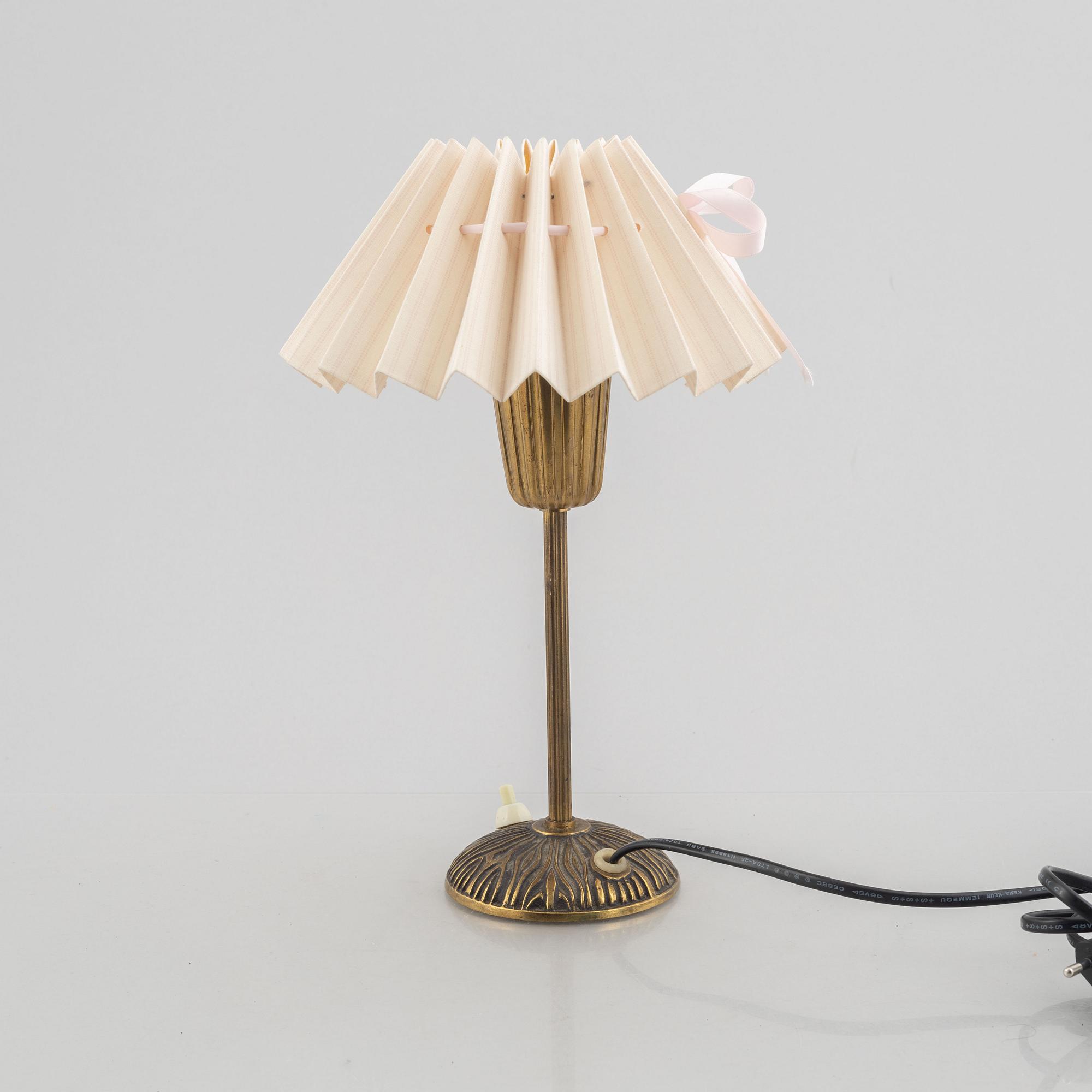 Bo Råman, a table lamp, Asea, 1950s.