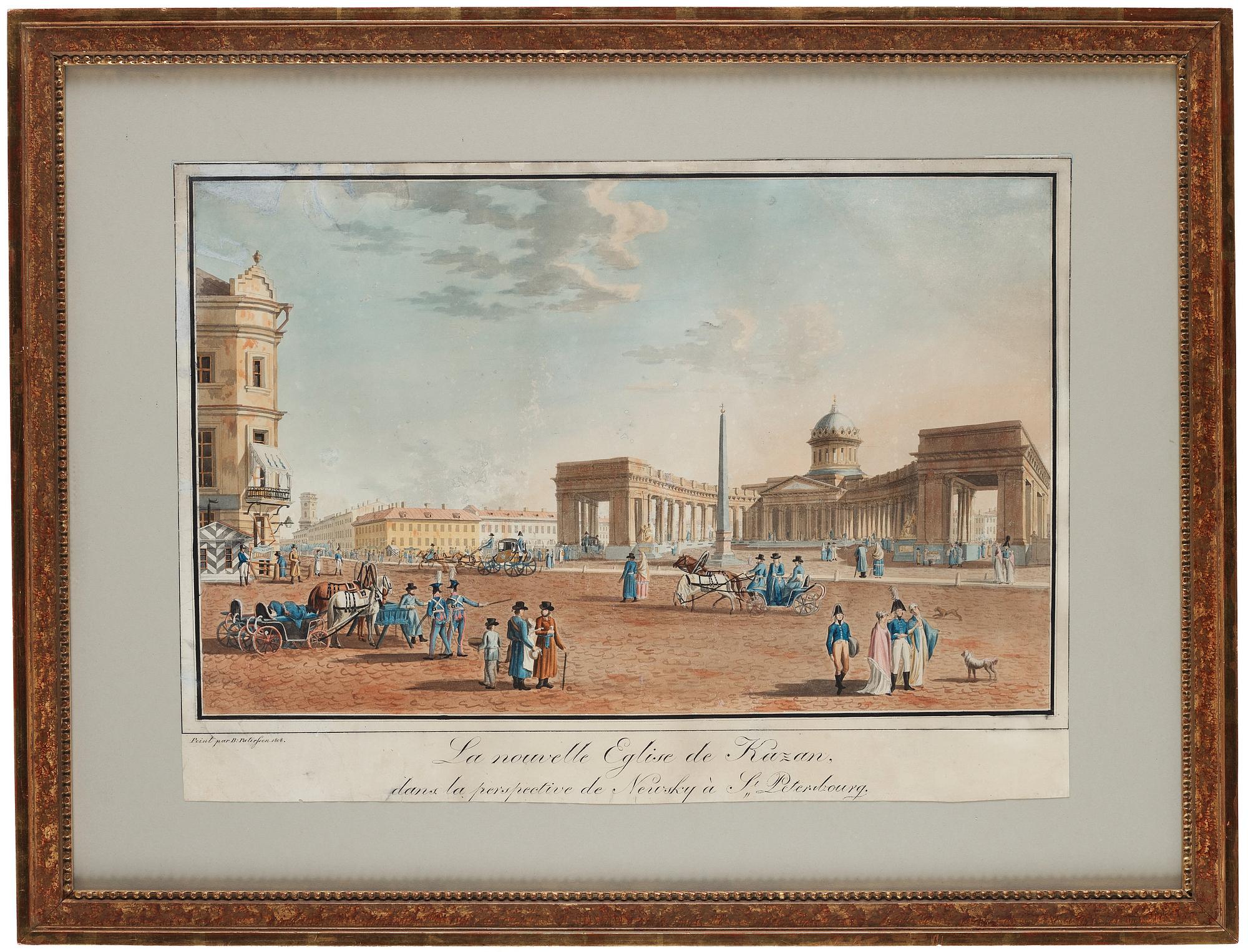 Benjamin Patersen (Paterson), ”La nouvelle Eglise de Kazan”.