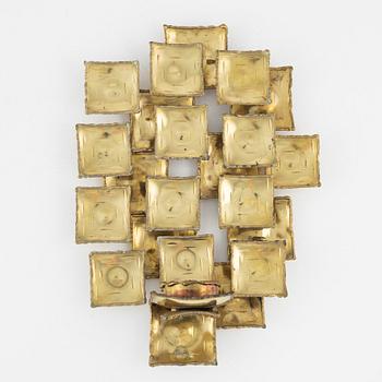Claës E. Giertta, a brass wall sconce, second half of the 20th Century.