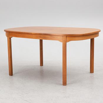 Carl Malmsten, an "Ambassadör" dining table, Åfors Möbelfabrik, second half of the 20th century.