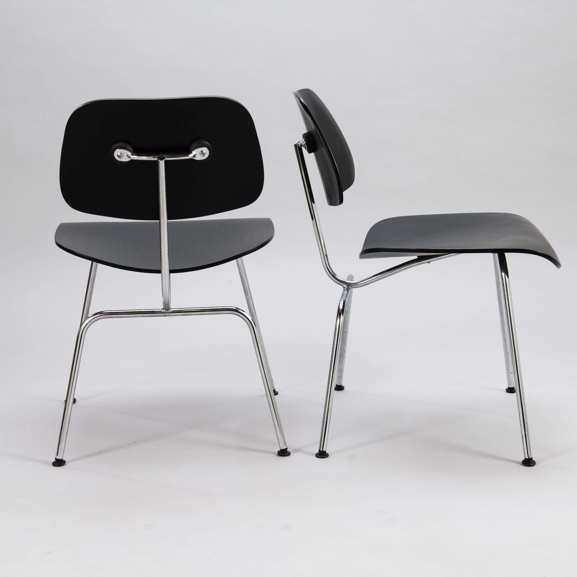 CHARLES & RAY EAMES, tuolipari, "DCM", Plywood Group, Vitra, 2005.