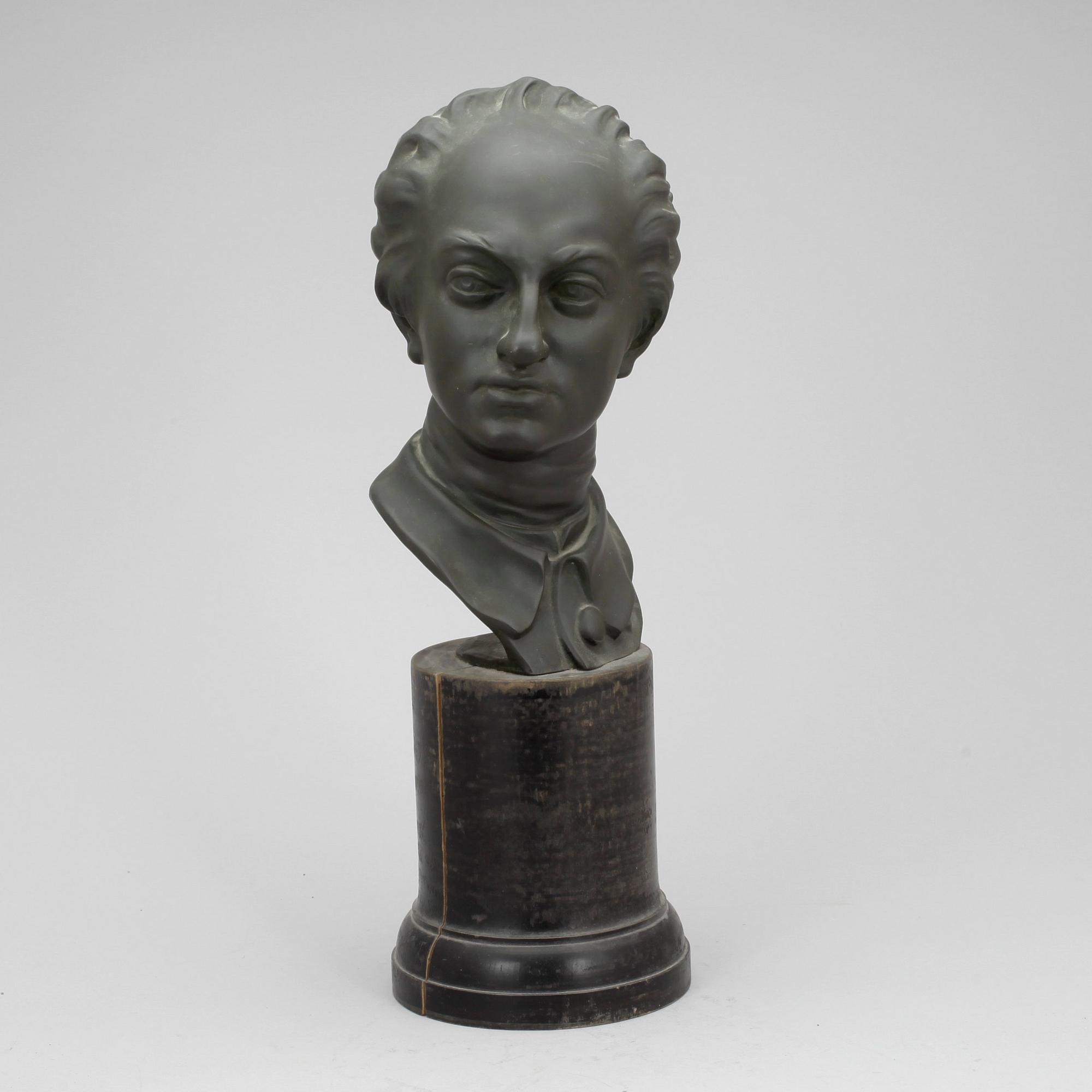 EDMÈ BOUCHARDON, efter, skulptur, brons. Gjutarstämpel Otto Meyers konstgjuteri.