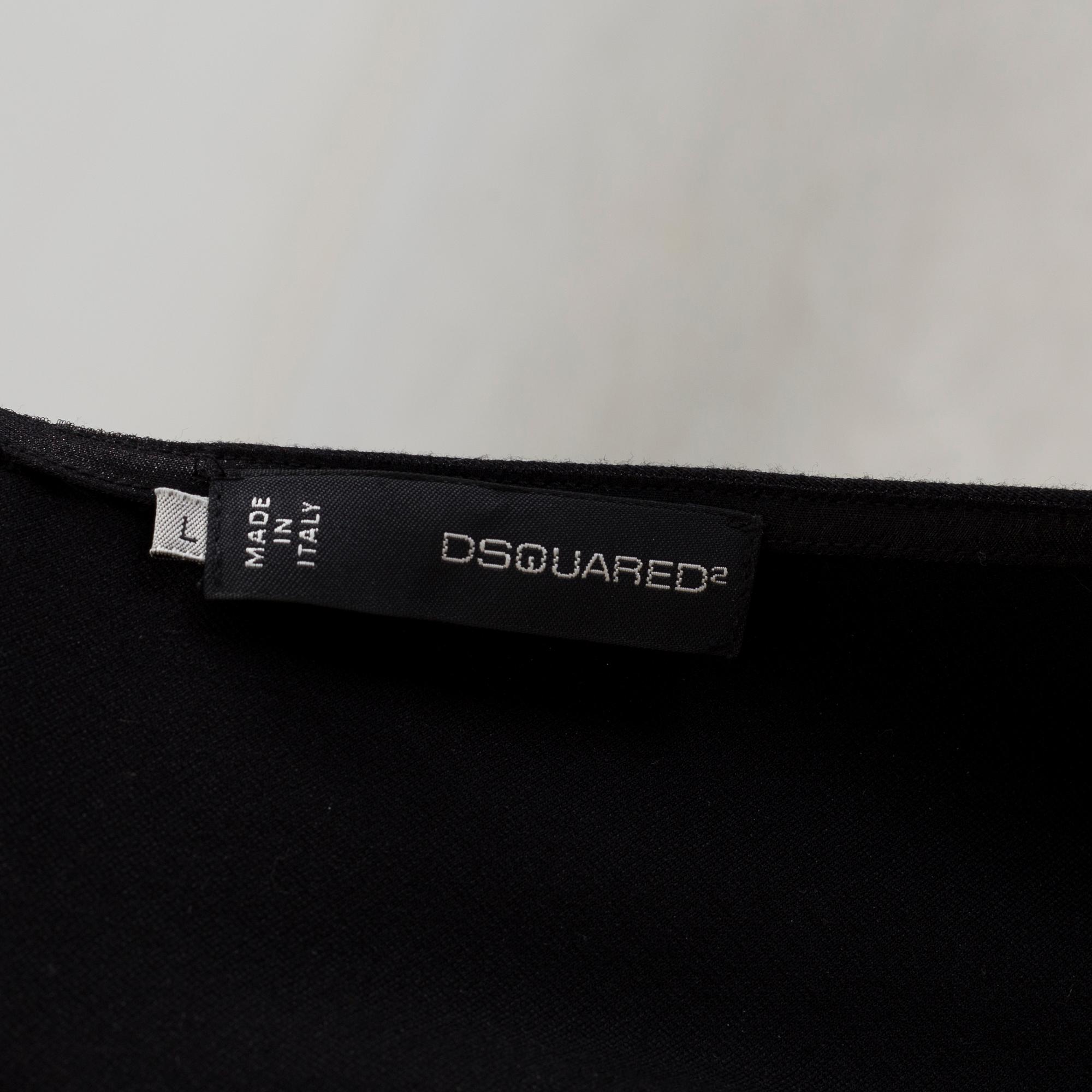 KLÄNNING, DSQUARED, storlek L.